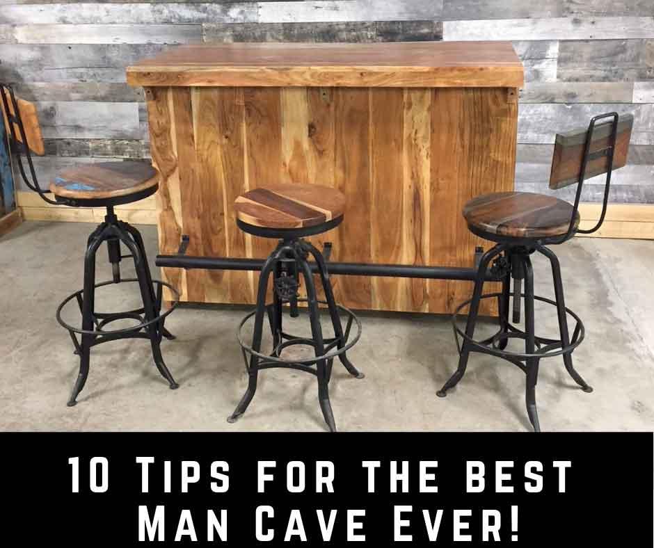 10 Tips to Design the Best Man Cave Ever! - Rustic Furniture Outlet