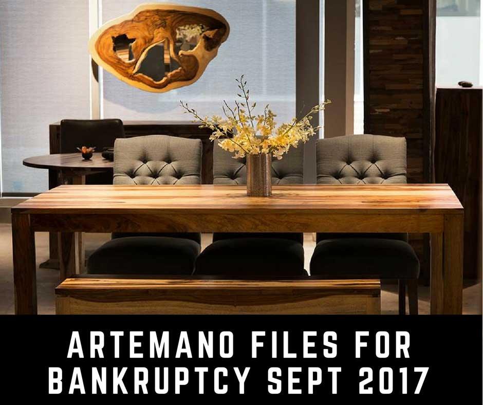 Leader in Exotic Wood Furniture Artemano Files For Bankruptcy - Rustic Furniture Outlet