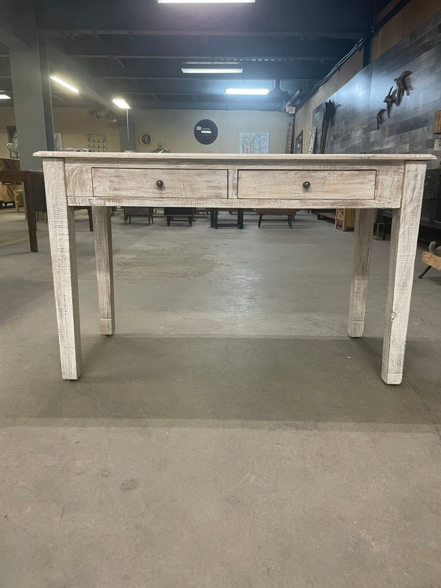 Elisa mango wood desk - Rustic Furniture Outlet