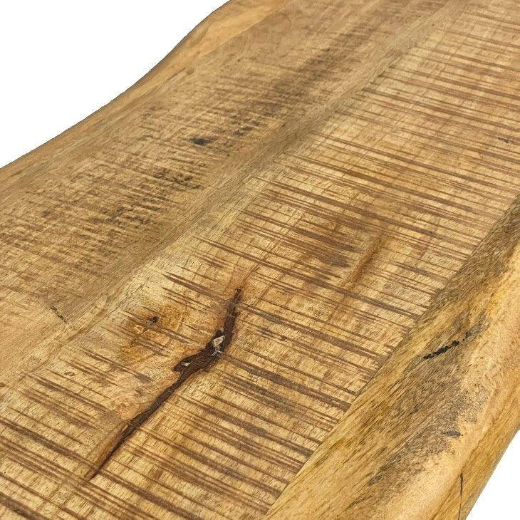 Haynes Natural mango wood bench - Rustic Furniture Outlet