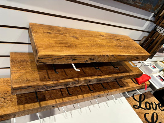 Reclaimed barn Wood Shelf - Rustic Furniture Outlet