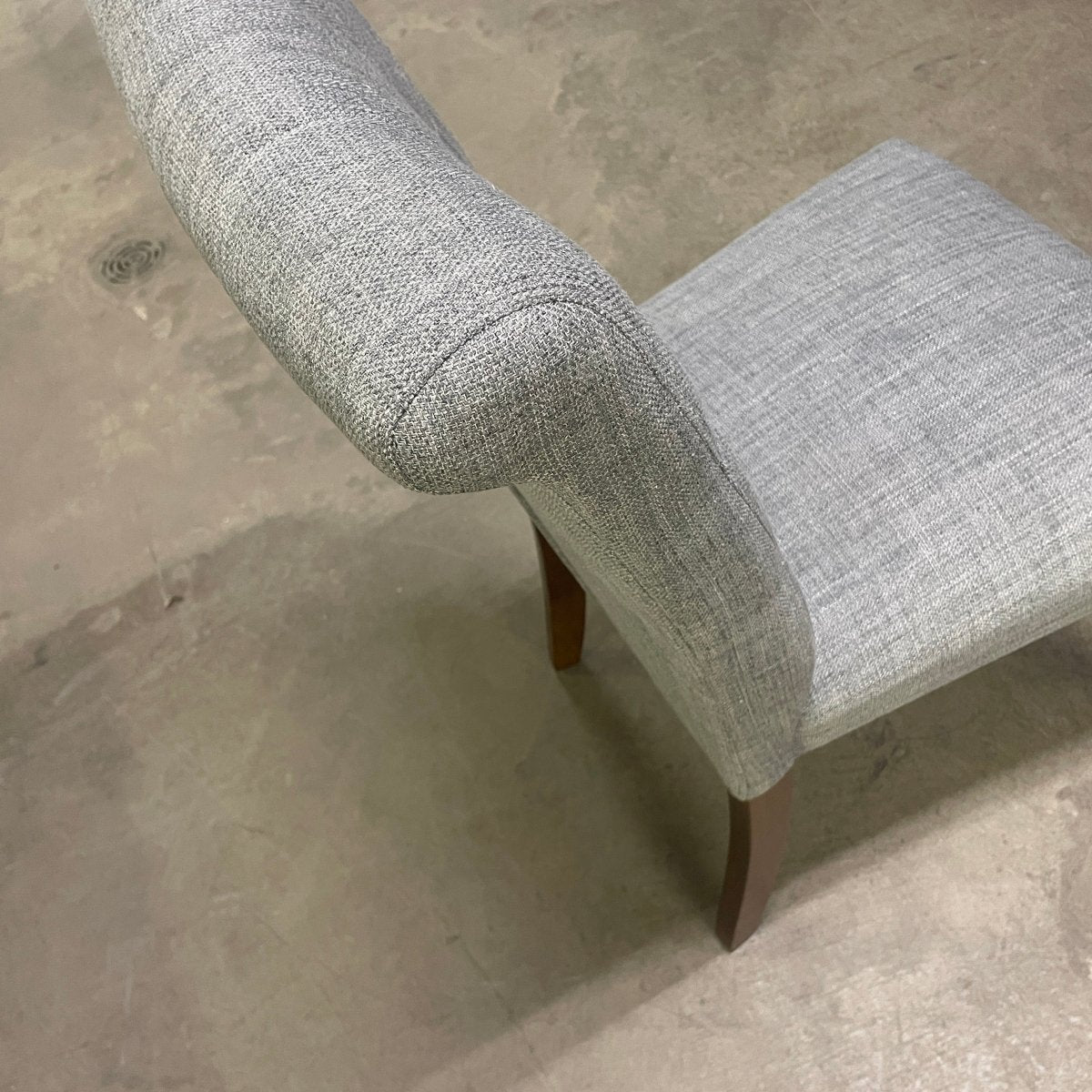 Upholstered Grey Dining Chair (set of 2) - Rustic Furniture Outlet