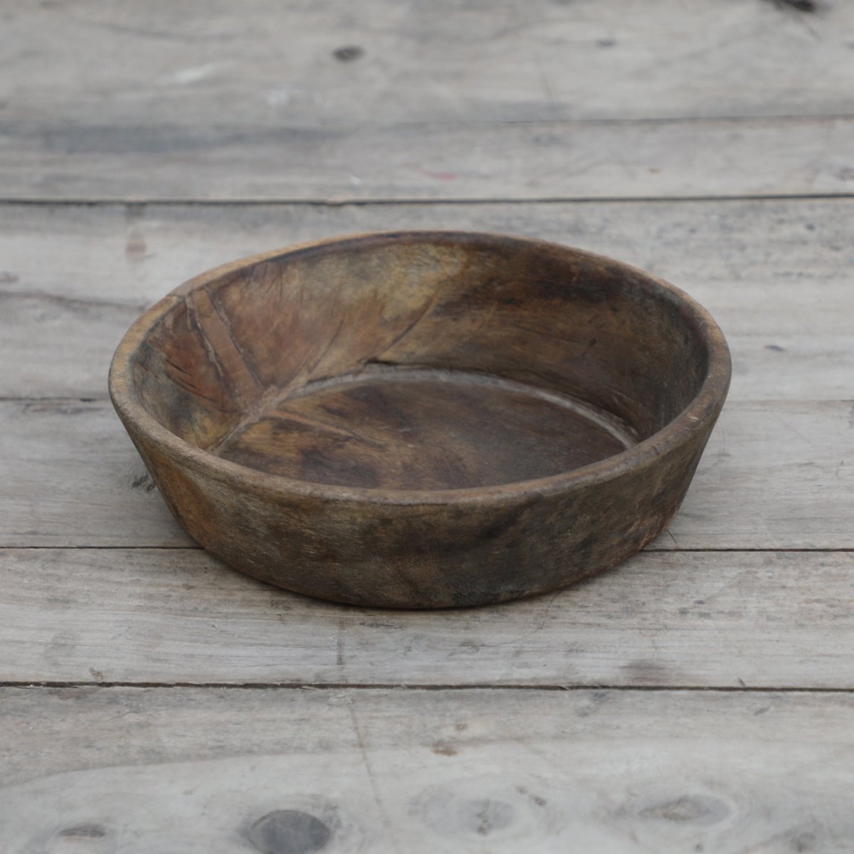 12 inch Round Mango Wood Bowl - Rustic Furniture Outlet