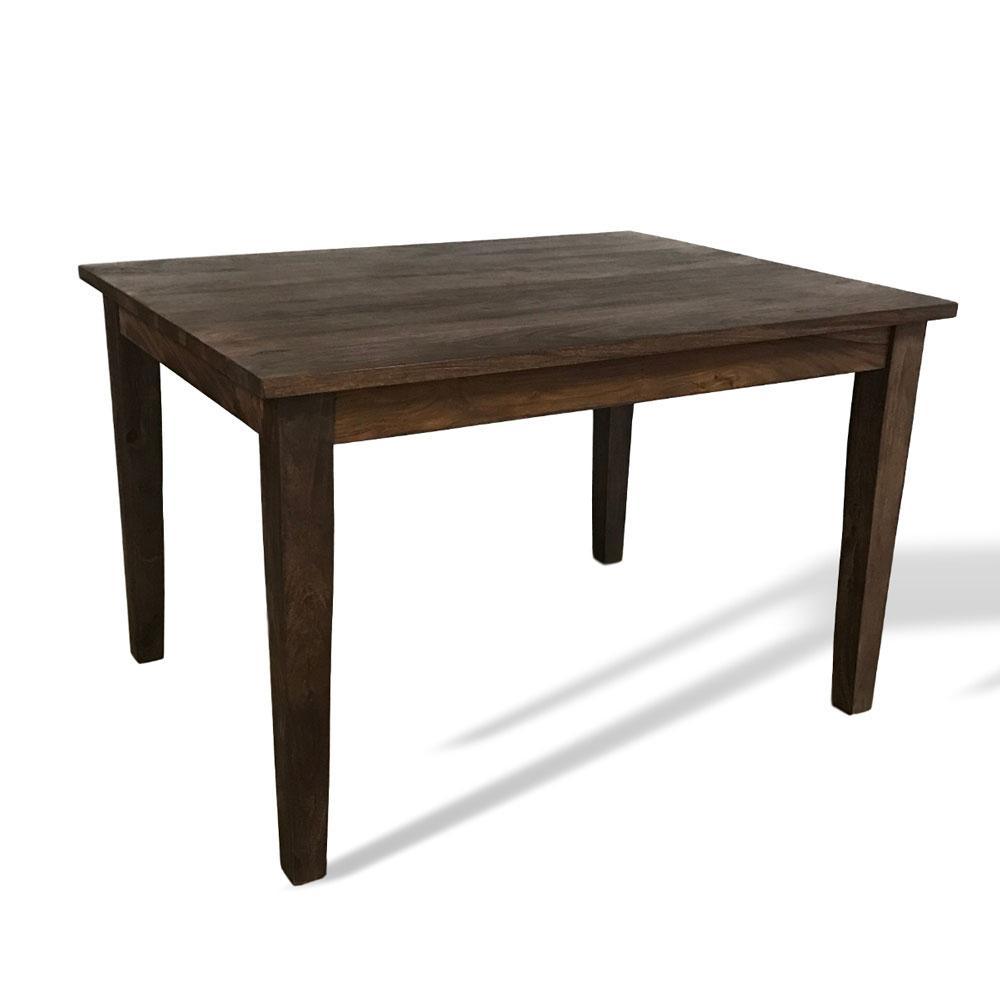 Table à manger en bois d'acacia de 48 pouces - Rustic Furniture Outlet