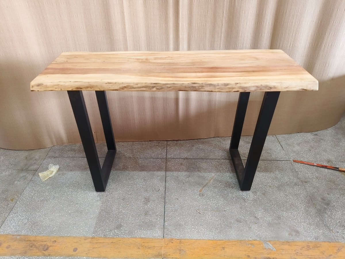 Table console en acacia Live Edge de 51 pouces - Rustic Furniture Outlet