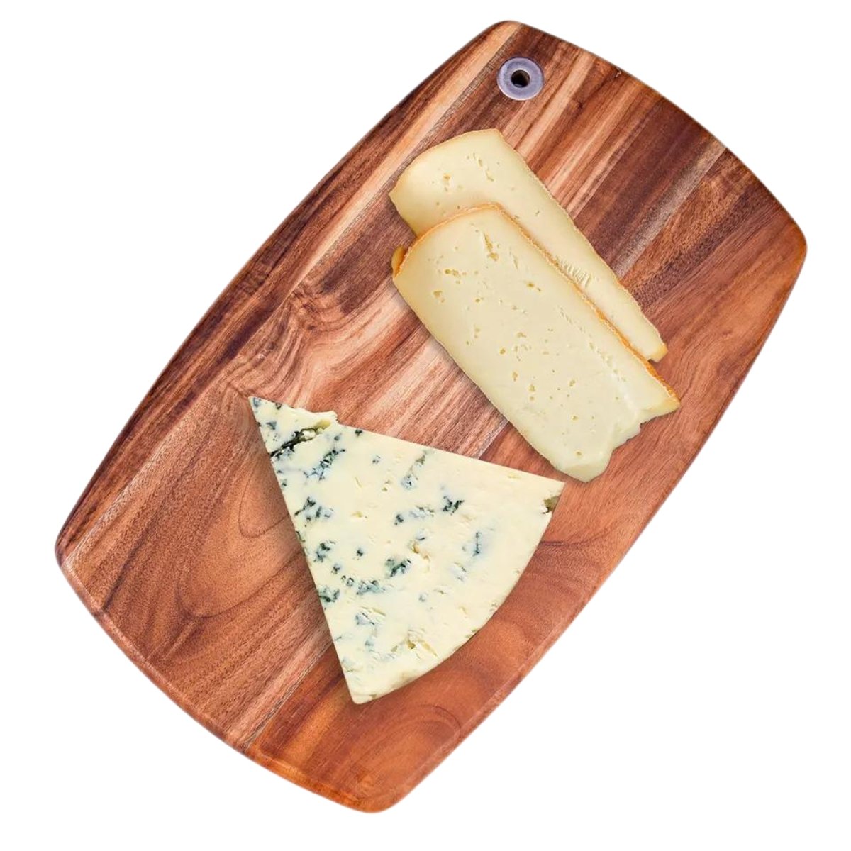 Acacia Wood Charcuterie Cheese Board for Food Meats Bread - Rustic Furniture Outlet