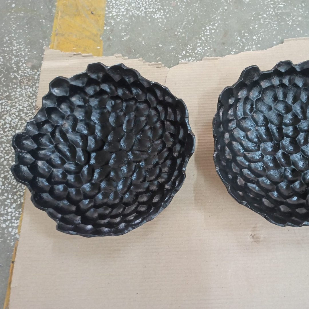 Aluminium Krissy Black Bowl - Rustic Furniture Outlet