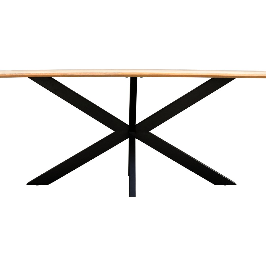 Table à manger en bois de manguier Anna 80 pouces - Rustic Furniture Outlet