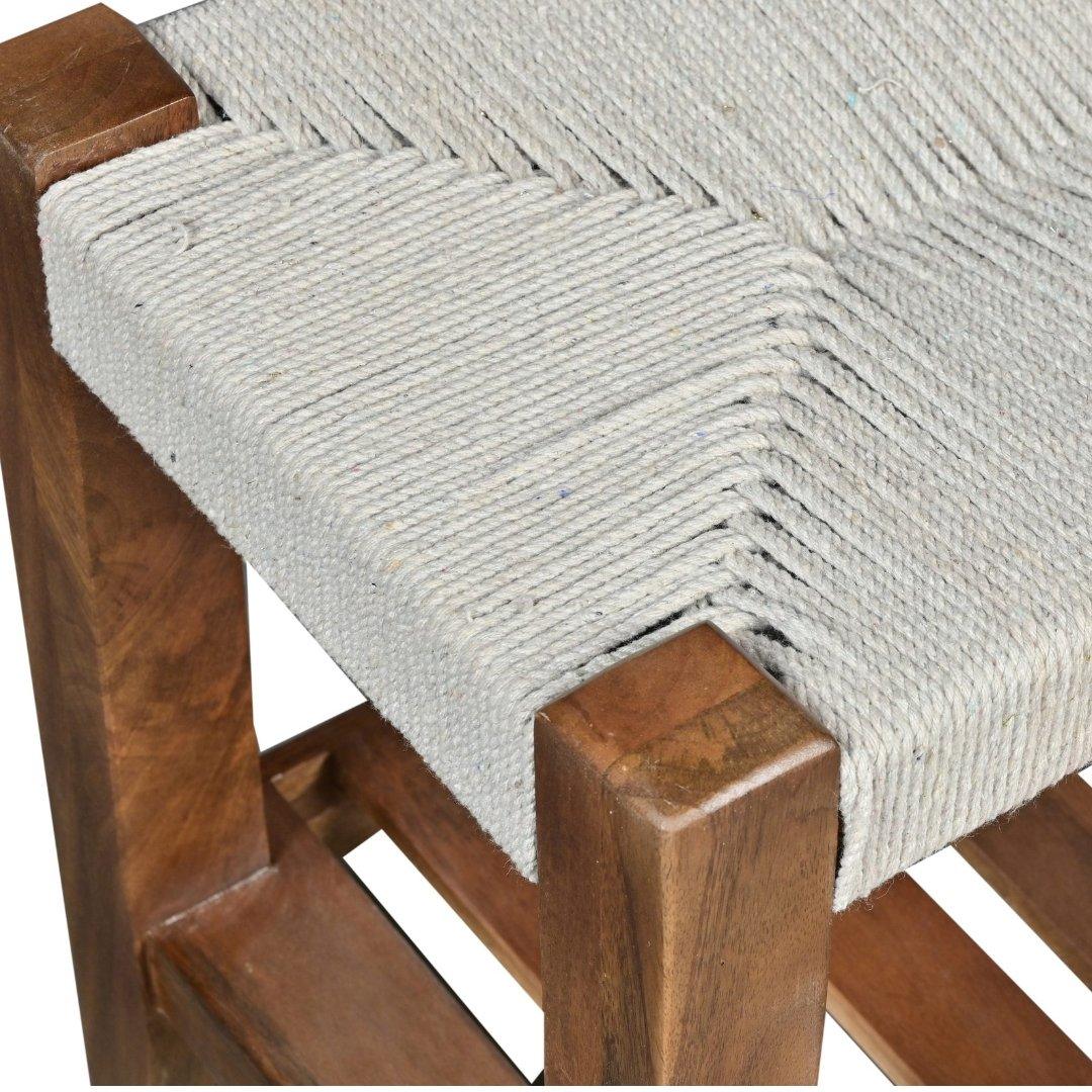 Butler Choco Mango Wood Bench - Rustic Furniture Outlet