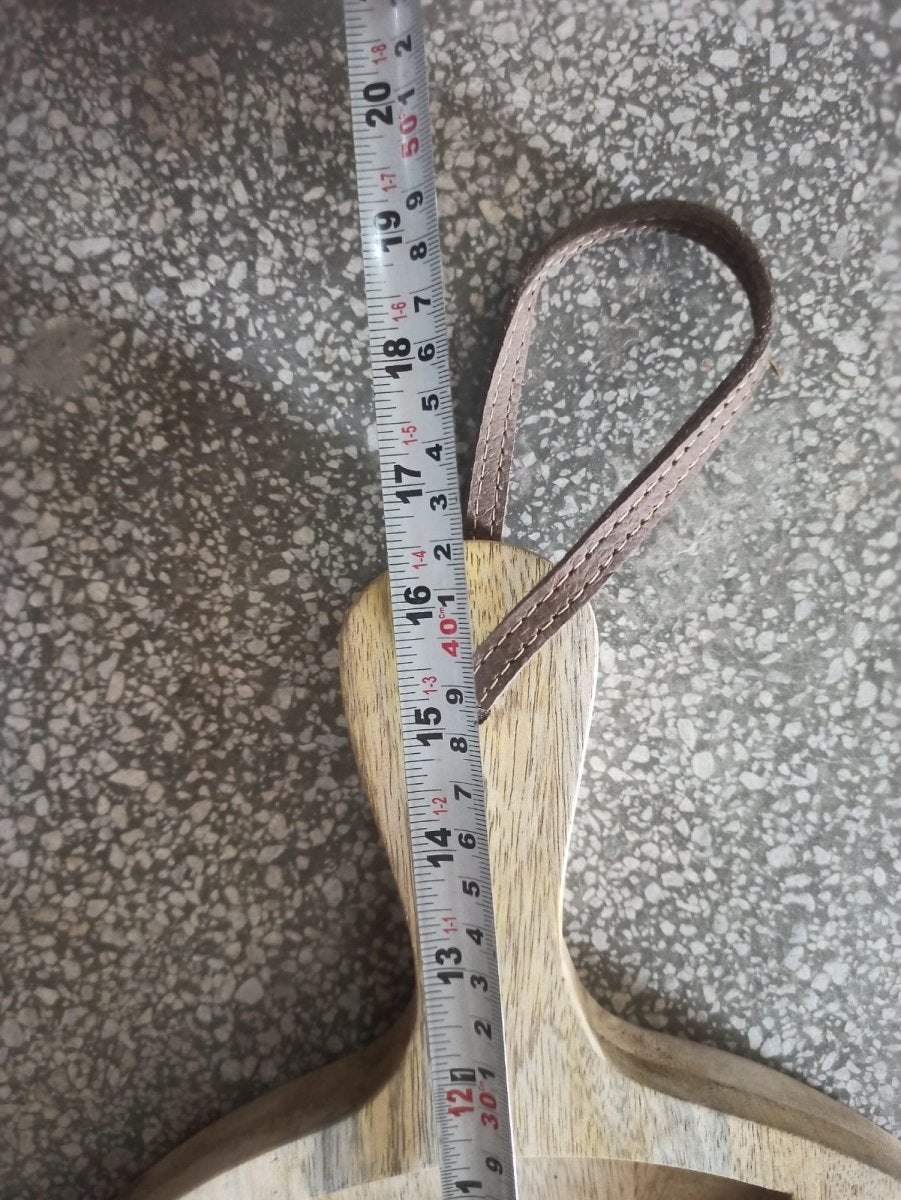 Cagne Mango Wood Snack Serving Tray - Rustic Furniture Outlet