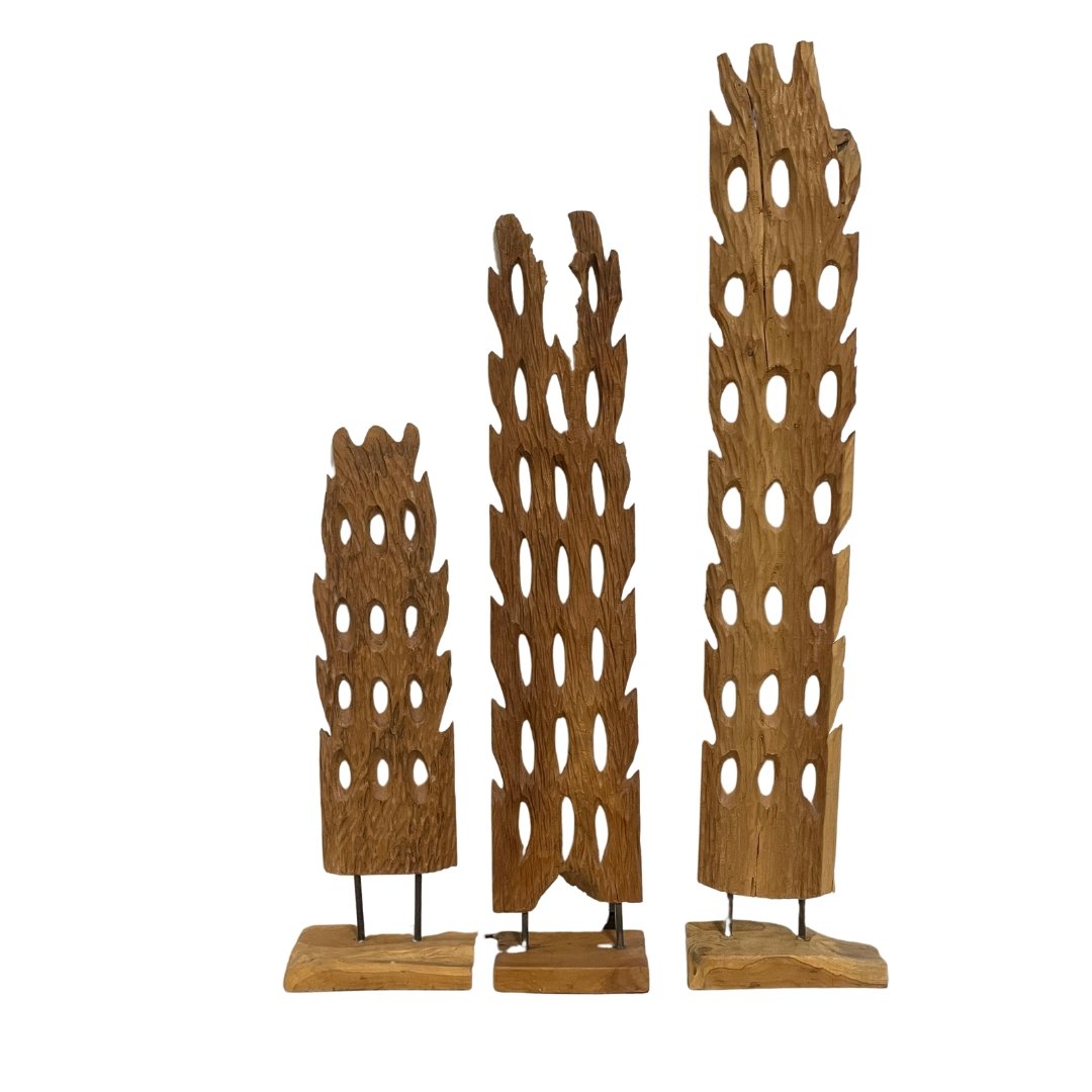 Drift Wood Carving on Stand - Rustic Furniture Outlet