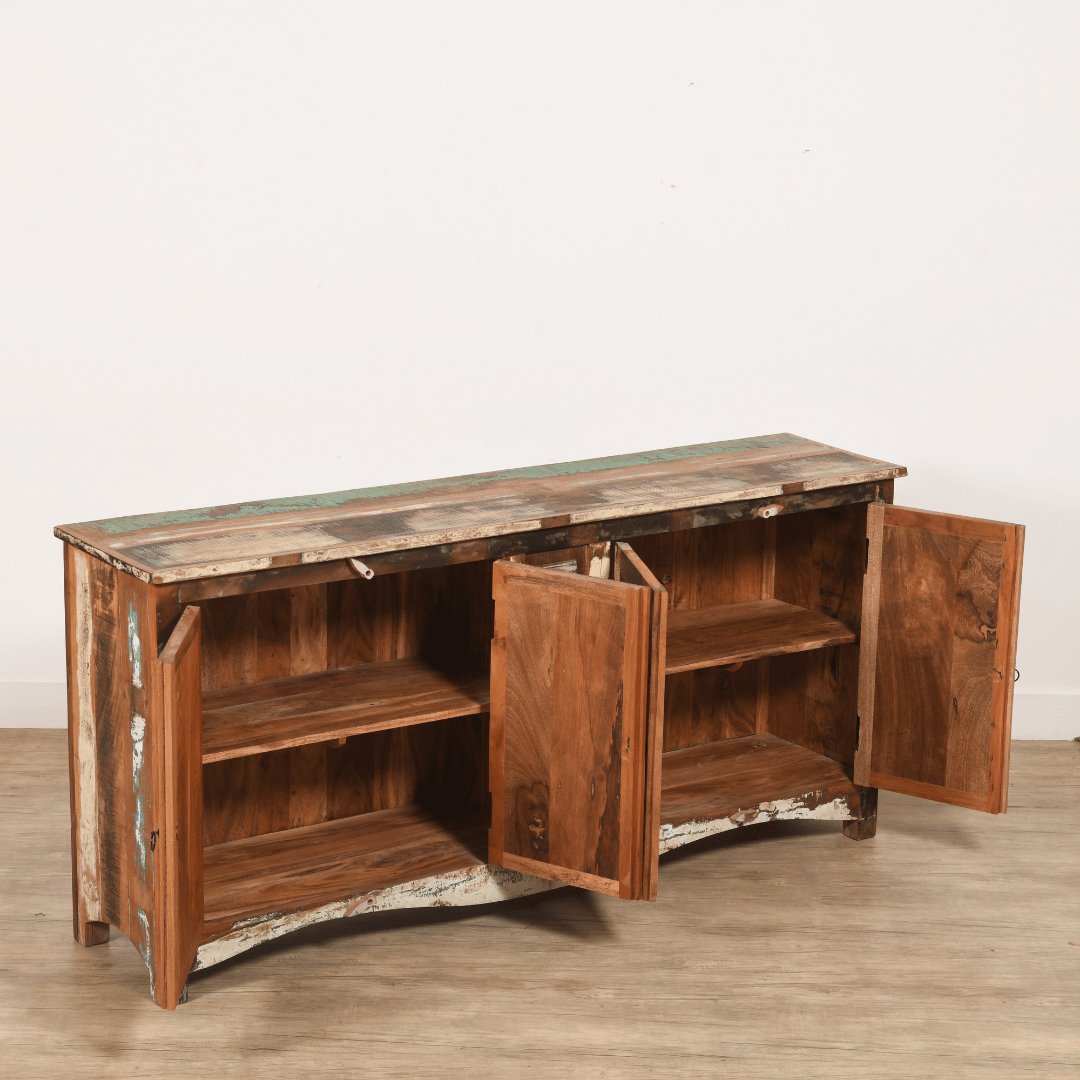 Eco-Friendly 4 door buffet - Rustic Furniture Outlet