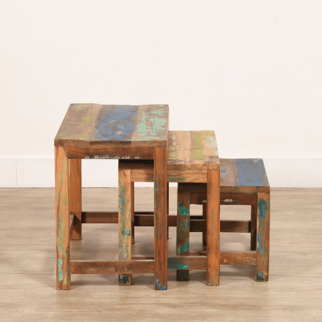 Tables d'appoint Nestling écologiques - Magasin de meubles rustiques