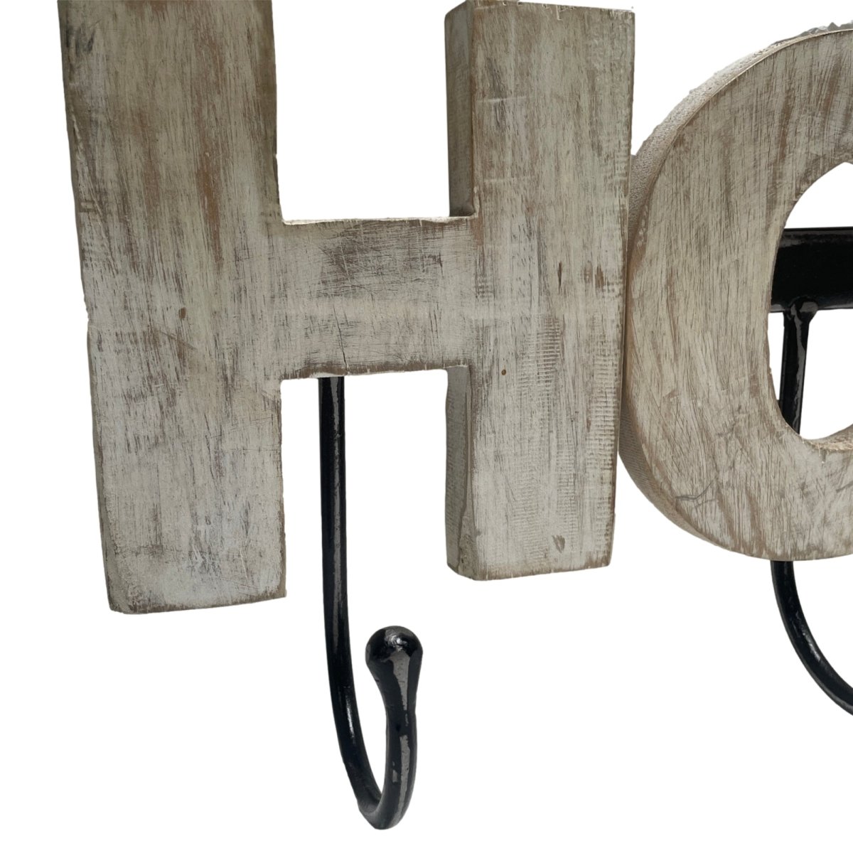 HOME - Farmhouse Wall Coat Rack - Rustic Furniture Outlet