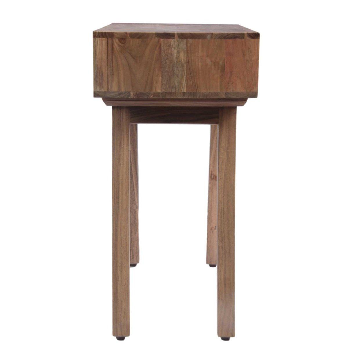 Table console en bois d'acacia du Kenya - Rustic Furniture Outlet