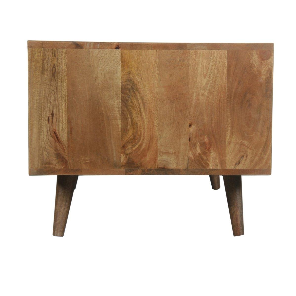 Mercury Mango Wood Coffee Table - Rustic Furniture Outlet