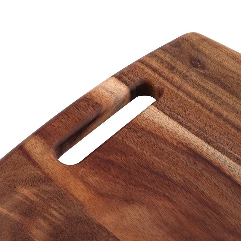 Rectangle Acacia Wood Meat Cutting Board - Rustic Furniture Outlet