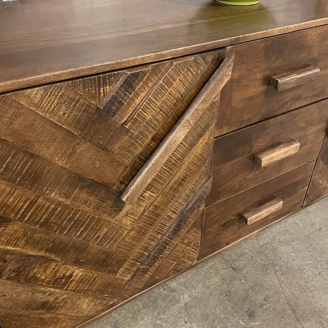 Renn Mango Wood Buffet - Rustic Furniture Outlet