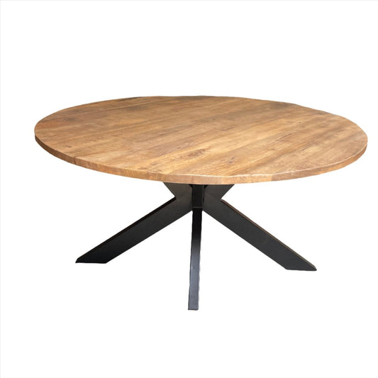 Table à manger ronde Solace de 55 pouces - Rustic Furniture Outlet