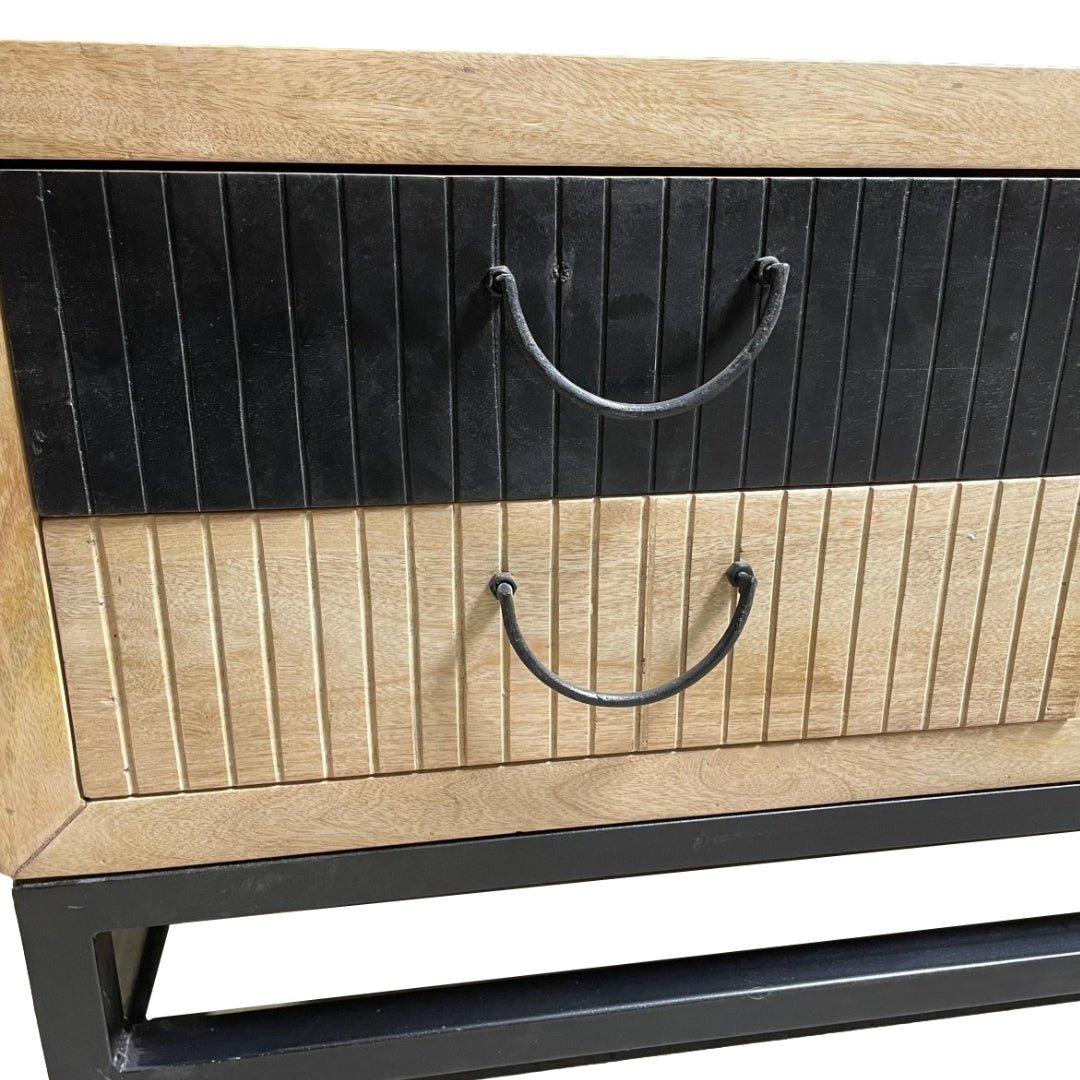 Astoria Mango wood Tv Plasma Stand - Rustic Furniture Outlet