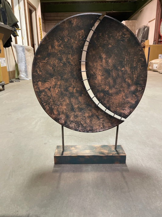 Crescent Moon Table Decor - Rustic Furniture Outlet