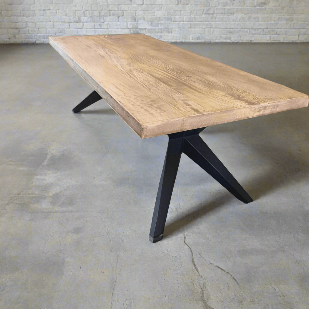 Mango Wood Coffee Table Spider legs - Rustic Furniture Outlet