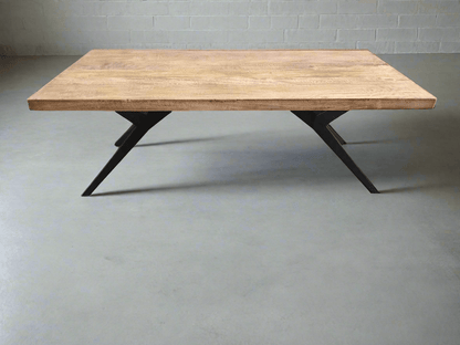 Mango Wood Coffee Table Spider legs - Rustic Furniture Outlet