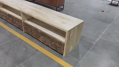 Custom Jungle Tv stand