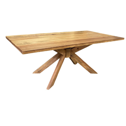 Rockwell 75 table à manger en bois d'acacia - Rustic Furniture Outlet