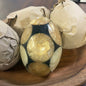 Spotted Terracotta Deco Ball L - Rustic Furniture Outlet