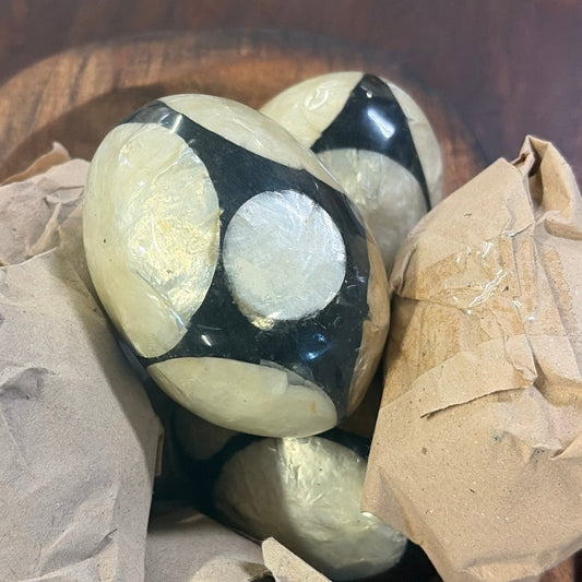 Spotted Terracotta Deco Ball S - Rustic Furniture Outlet
