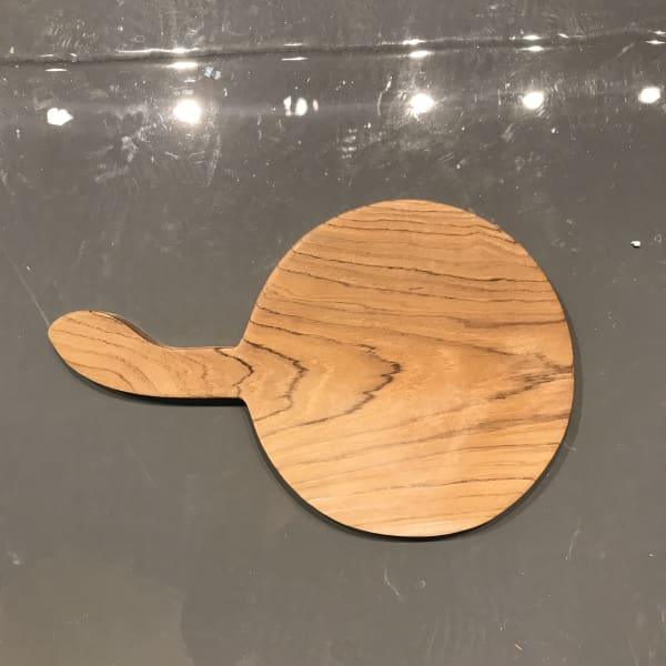 Teak Wood Circular Chopping Board - Rustic Furniture Outlet