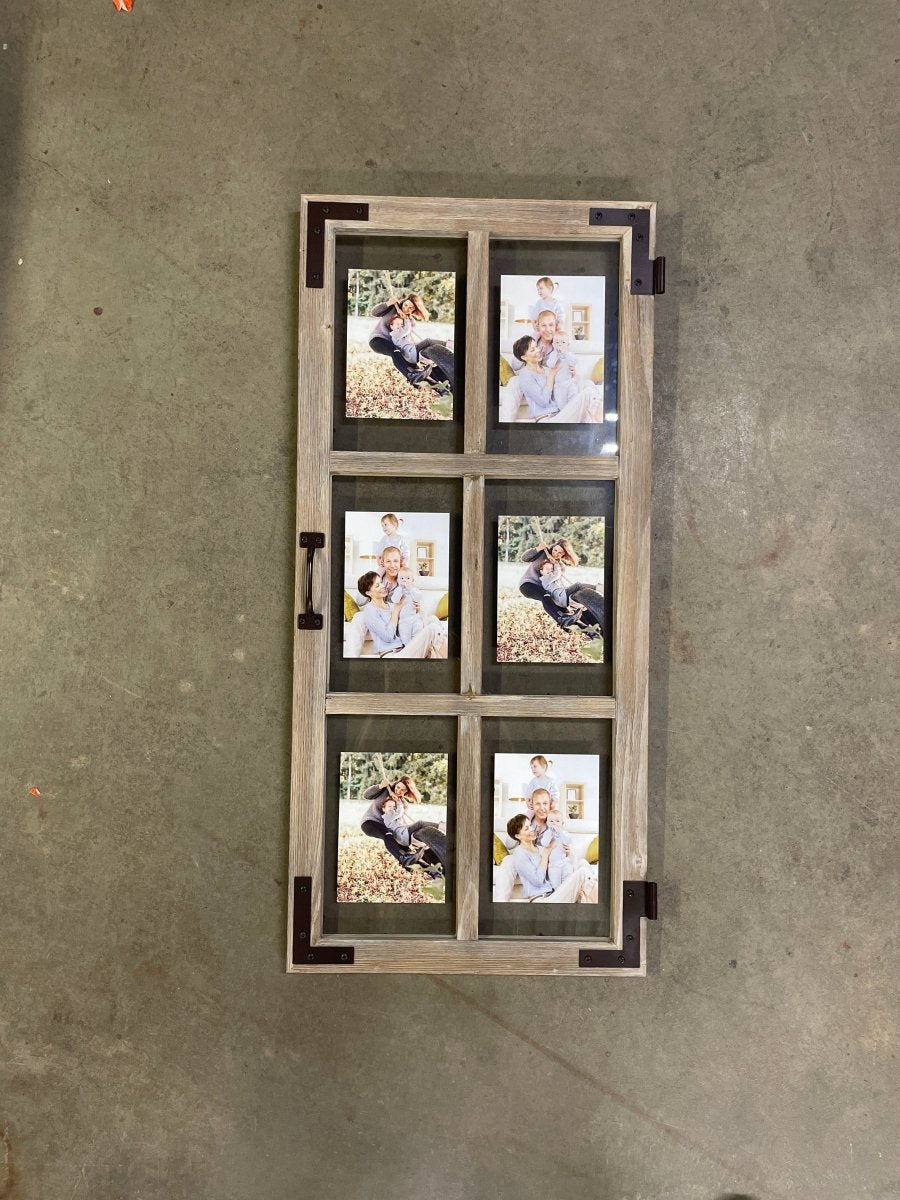 Window 6 Photo Frame - Rustic Furniture Outlet