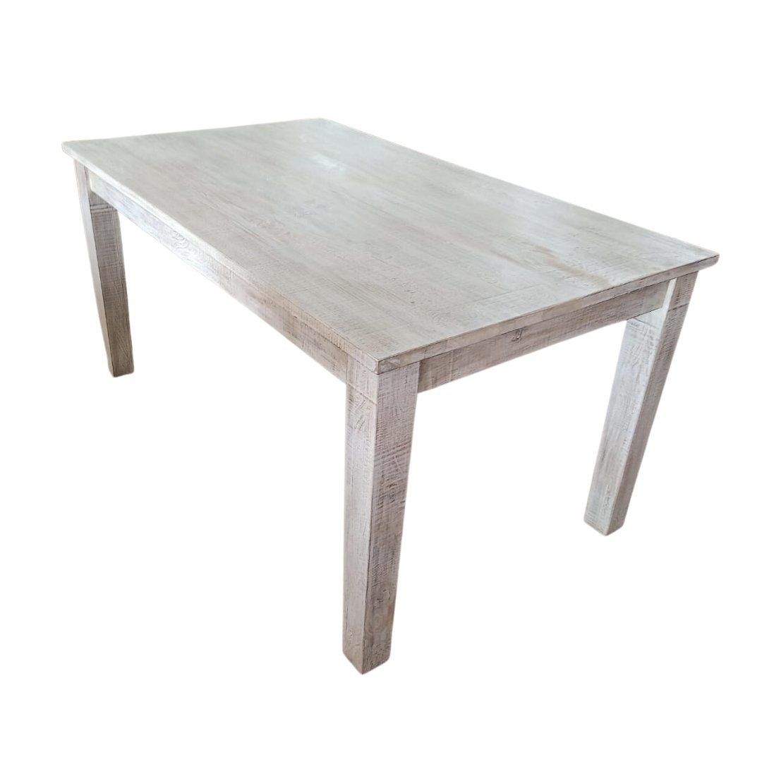60 inch Elisa Chunk Dining Table - Rustic Furniture Outlet