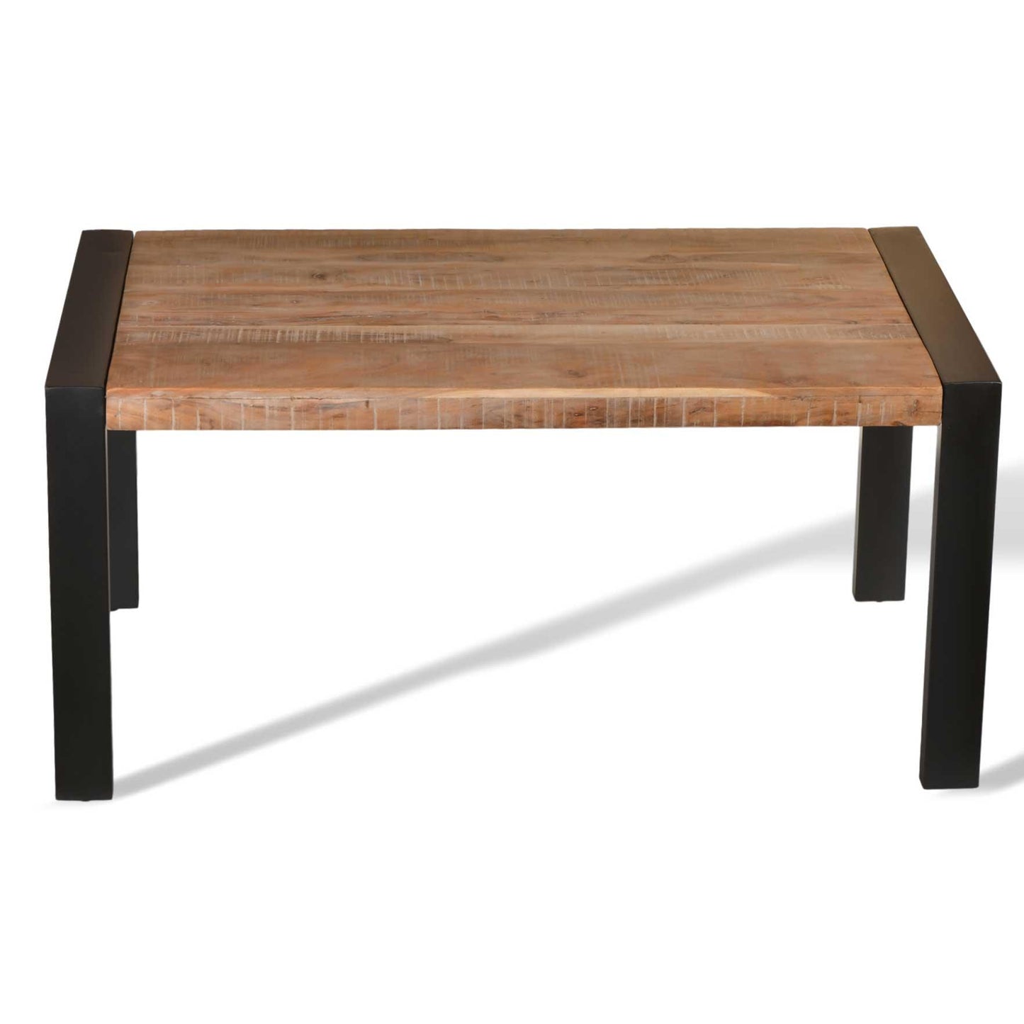 6 seater acacia dining table
