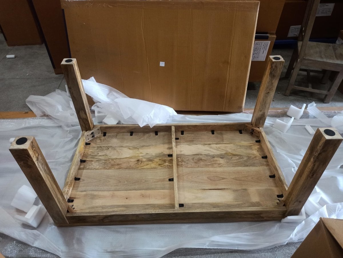 63 Table à manger en bois de manguier Sawana - Rustic Furniture Outlet