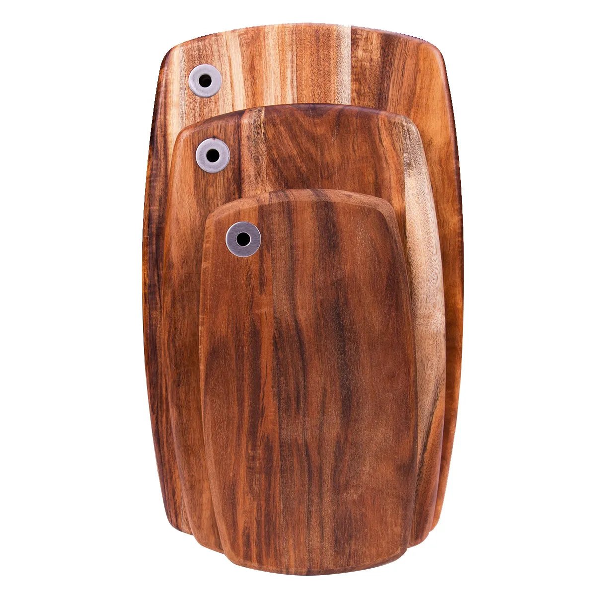 Acacia Wood Charcuterie Cheese Board for Food Meats Bread - Rustic Furniture Outlet