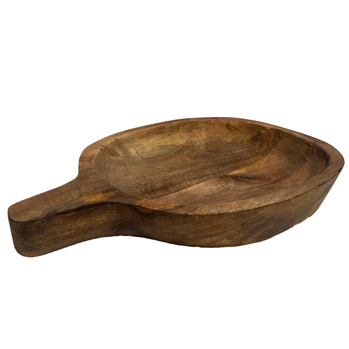 Alpha Set of 3 Mango Wood Trays - Rustic Furniture Outlet