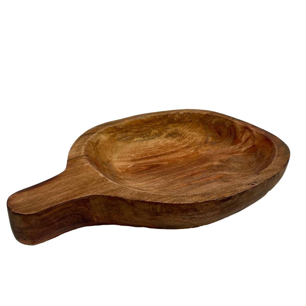 Alpha Set of 3 Mango Wood Trays - Rustic Furniture Outlet