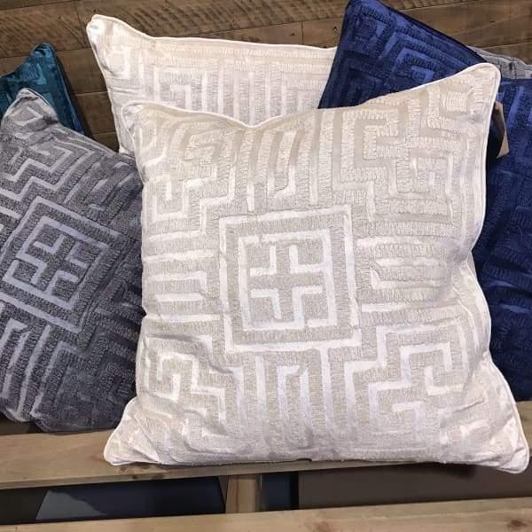 Assorted Color Viscose velvet pillow 24 x 24 - Rustic Furniture Outlet