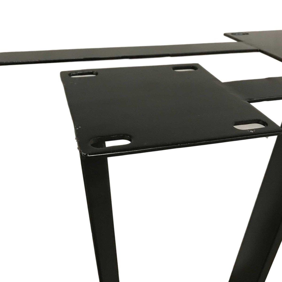 Bistro industrial table legs (set of two) - Rustic Furniture Outlet