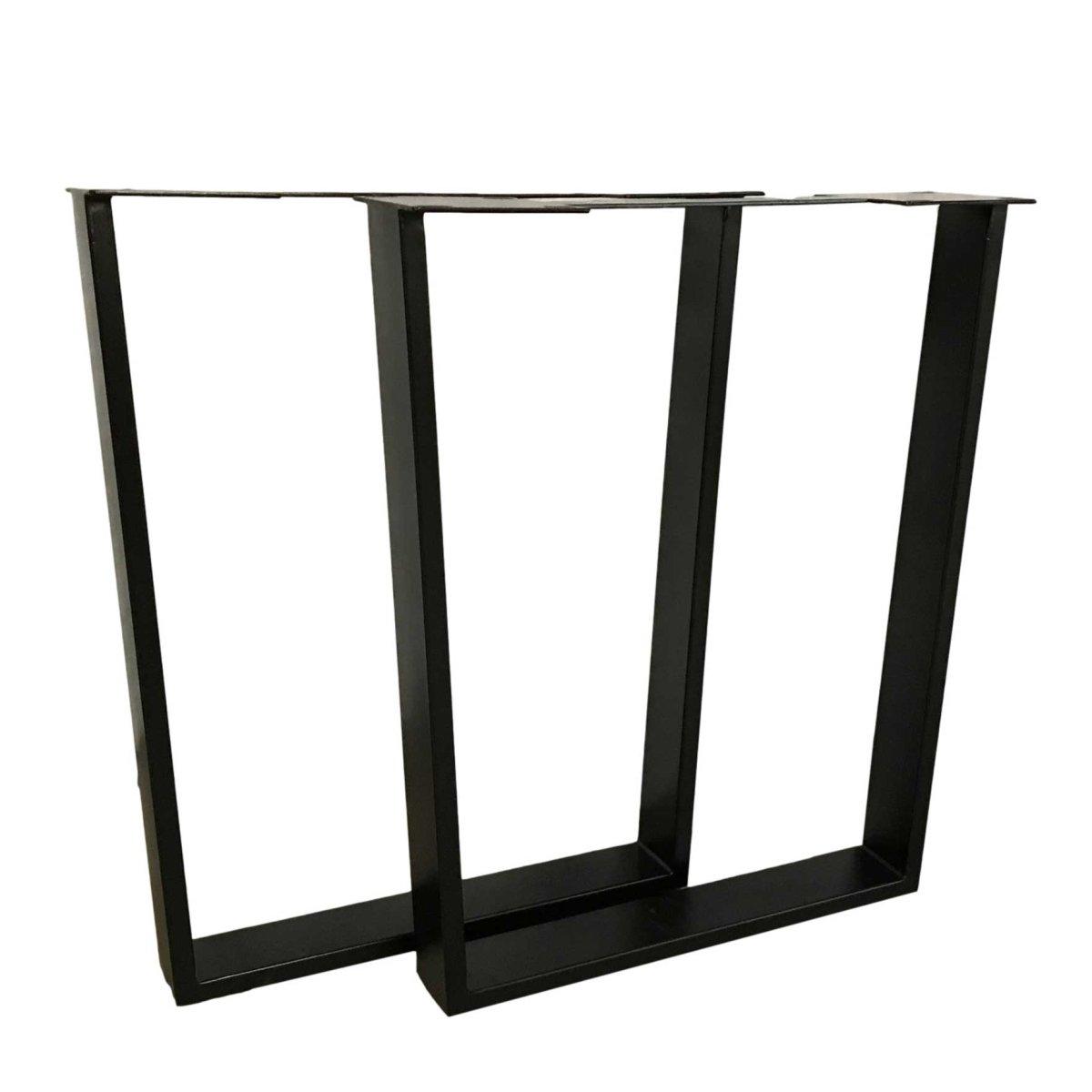 Bistro industrial table legs (set of two) - Rustic Furniture Outlet