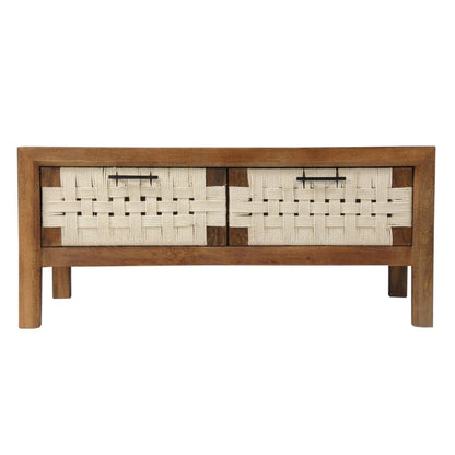 Butler Choco Mango Wood Coffee Table - Rustic Furniture Outlet