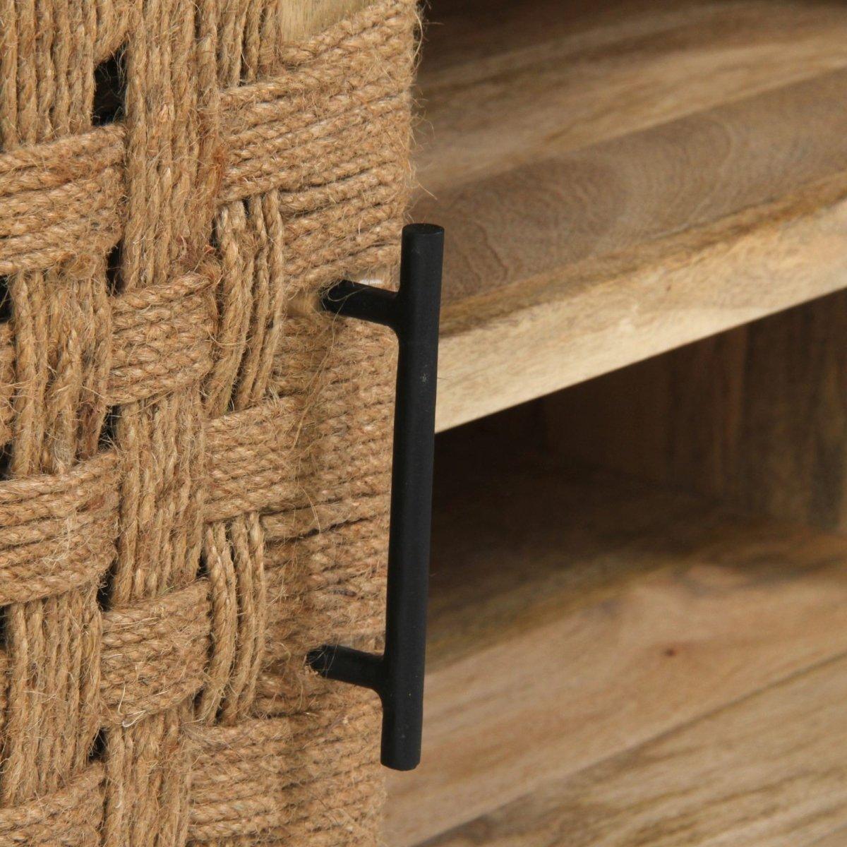 Butler Meuble TV en bois de manguier naturel - Rustic Furniture Outlet