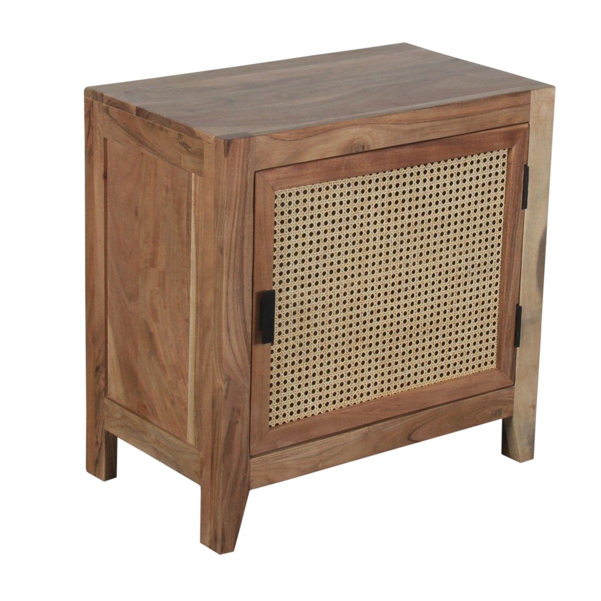 Carmen Cane Nightstand - Rustic Furniture Outlet