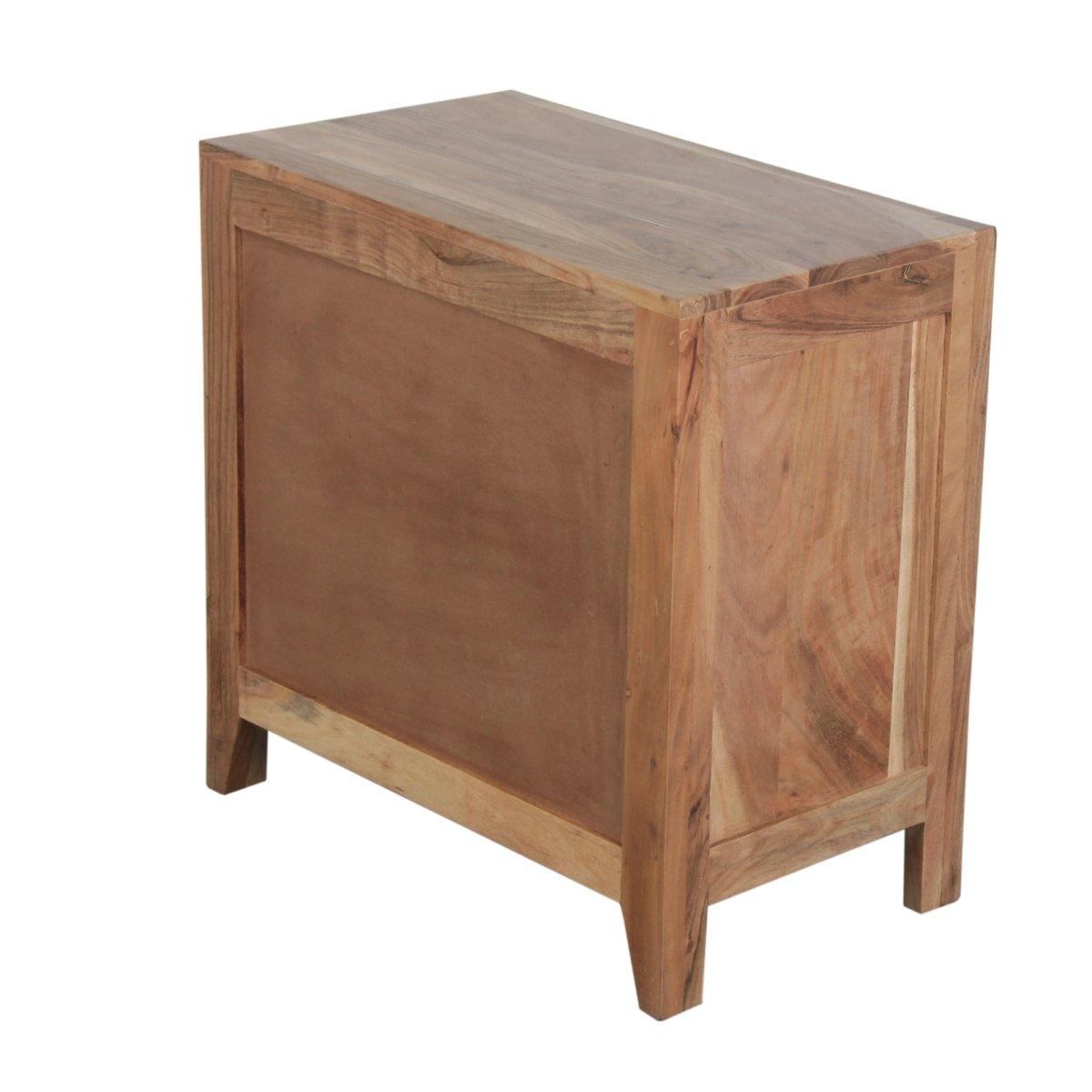 Carmen Cane Nightstand - Rustic Furniture Outlet