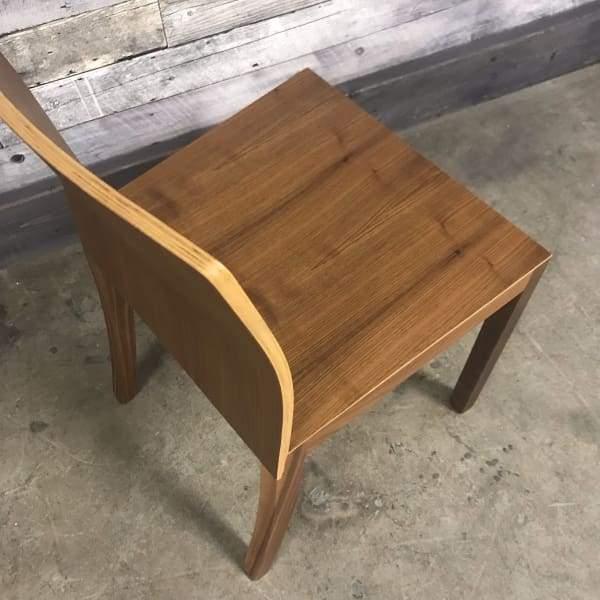 CHAIR CANALETTO WALNUT/TRANSPARENT TINTED - Rustic Furniture Outlet