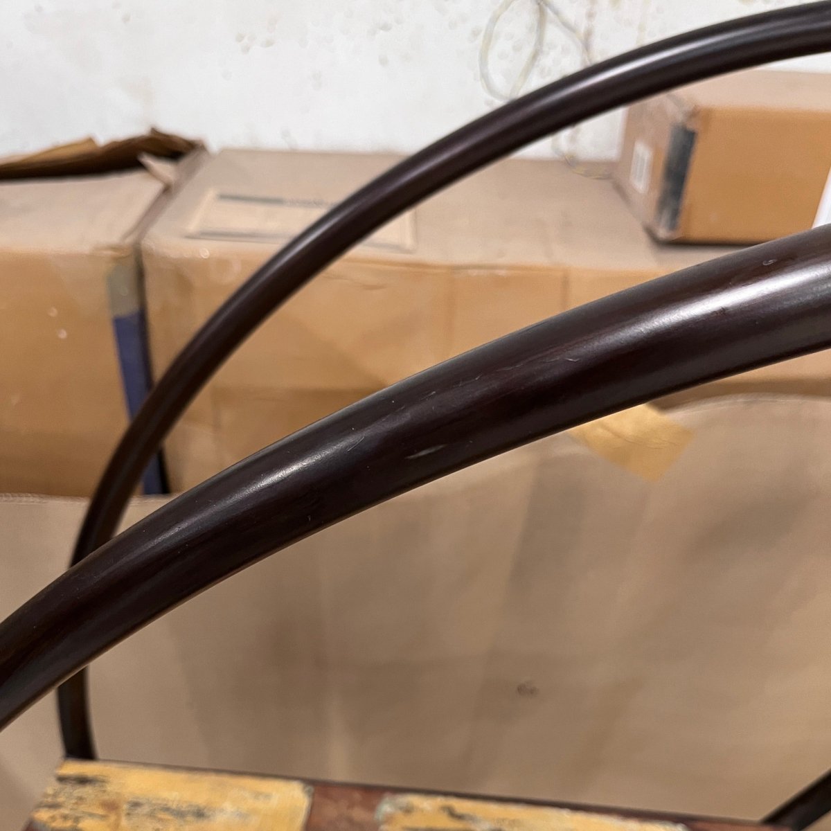 Circular Metal Bookshelf - Rustic Furniture Outlet