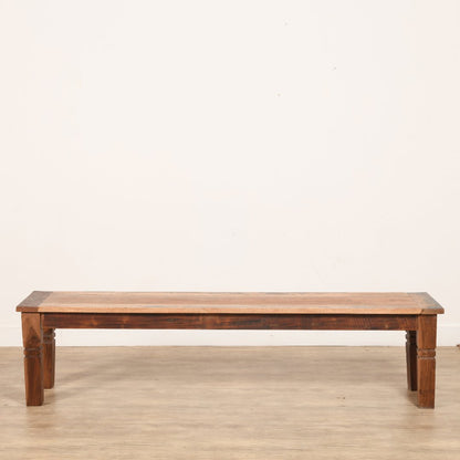 Eco-Friendly Rustic Dining Bench - Rustic Furniture Outlet