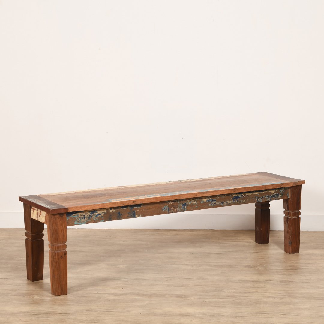 Eco-Friendly Rustic Dining Bench - Rustic Furniture Outlet
